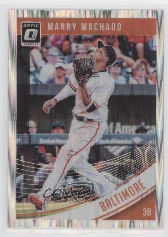 Manny Machado 2018 panini Donruss Optic