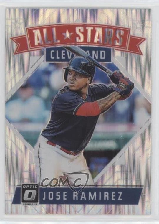 Jose Ramirez 2018 panini Donruss Optic