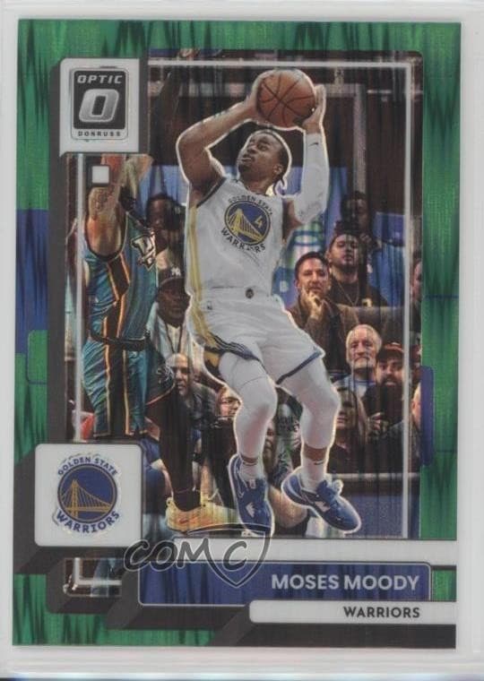 Moses Moody 2022 panini Donruss Optic