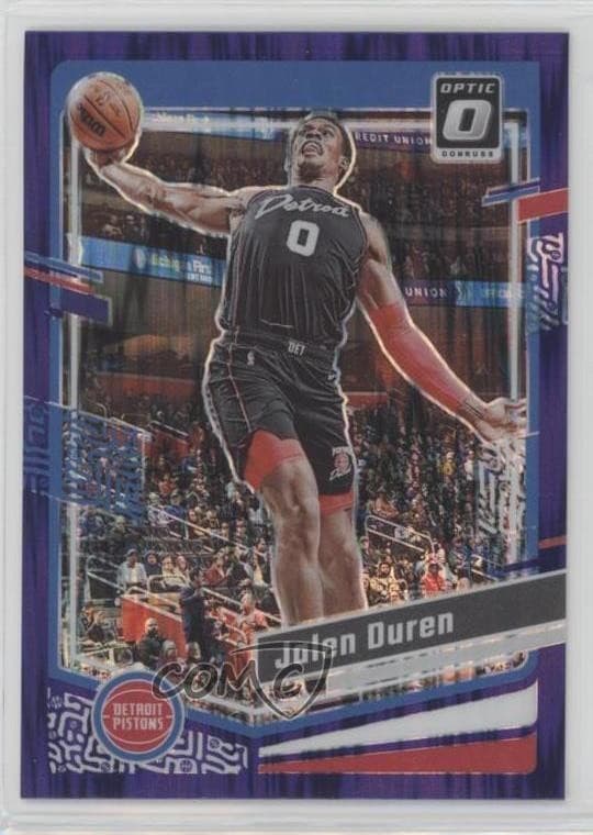 Jalen Duren 2023 panini Donruss Optic