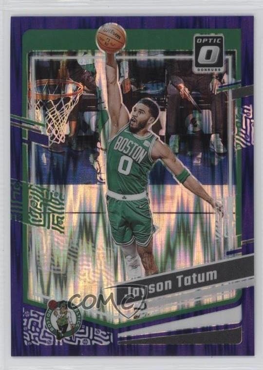 Jayson Tatum 2023 panini Donruss Optic