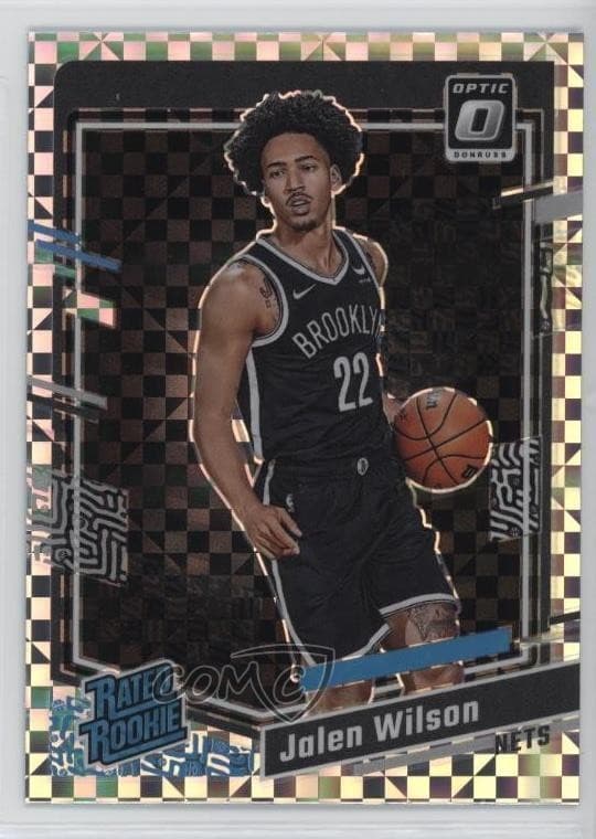 Jalen Wilson trading card