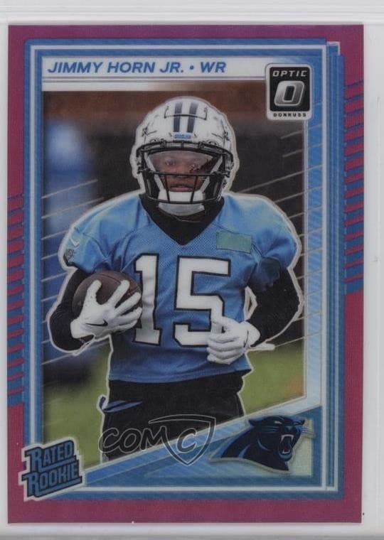 Jimmy Horn Jr. trading card