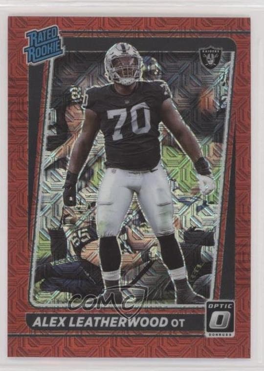 Alex Leatherwood trading card