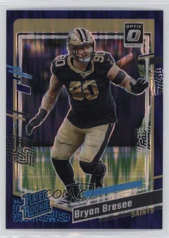 Bryan Bresee 2023 panini Donruss Optic