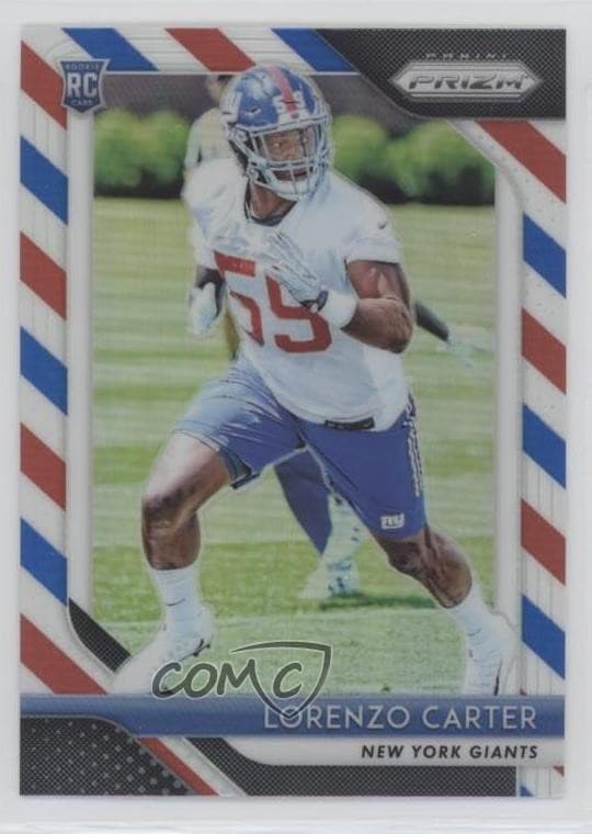 Lorenzo Carter trading card