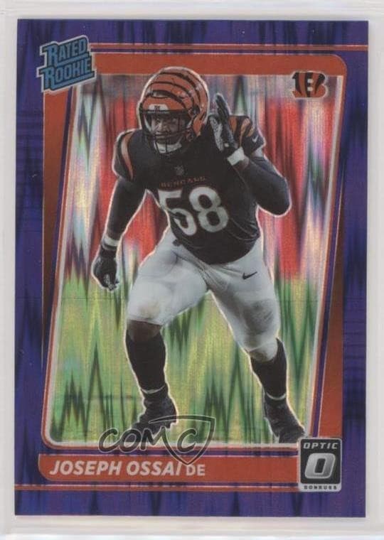 Joseph Ossai trading card