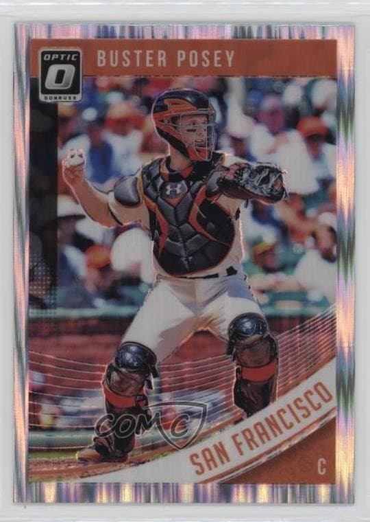 Buster Posey 2018 panini Donruss Optic