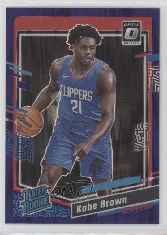 Kobe Brown 2023 panini Donruss Optic
