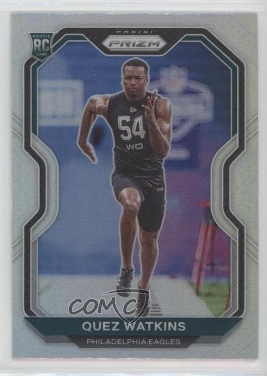 Quez Watkins trading card