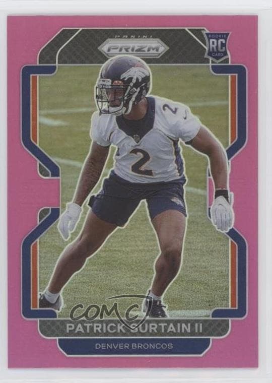 Patrick Surtain II 2021 panini Prizm Blue Wave