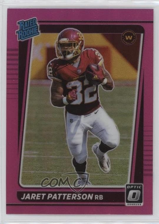 Jaret Patterson 2021 panini Donruss Optic
