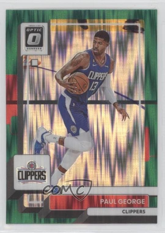 Paul George 2022 panini Donruss Optic