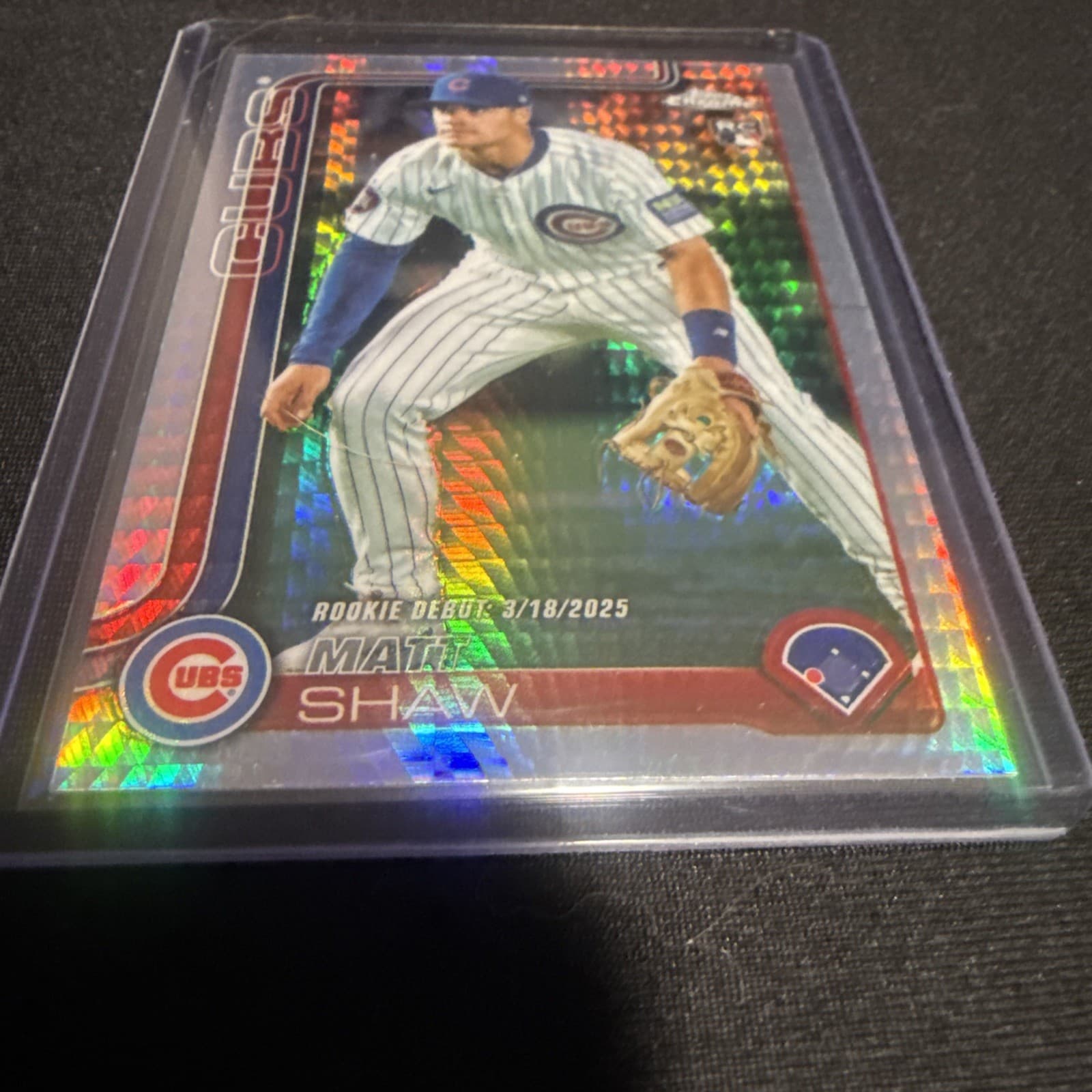 Matt Shaw trading card
