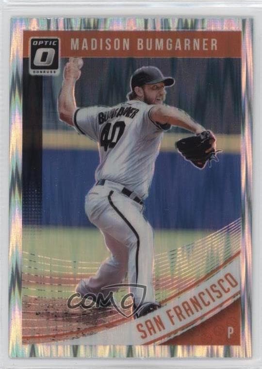 Madison Bumgarner 2018 panini Donruss Optic