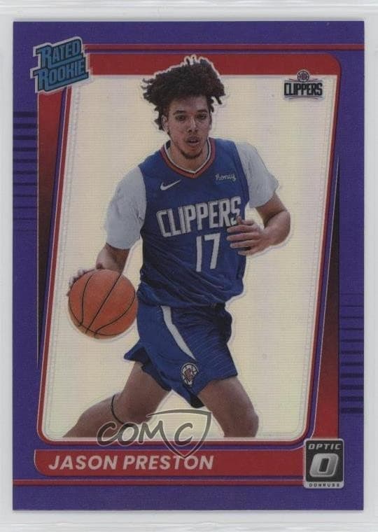 Jason Preston trading card