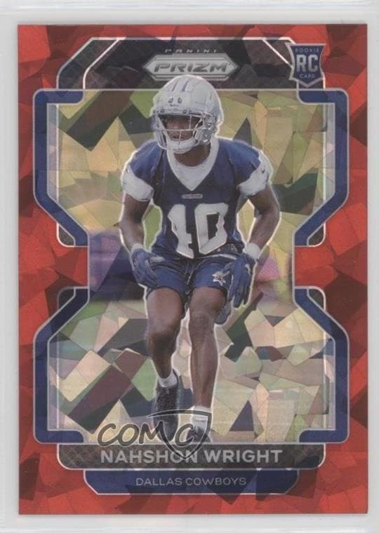 Nahshon Wright trading card
