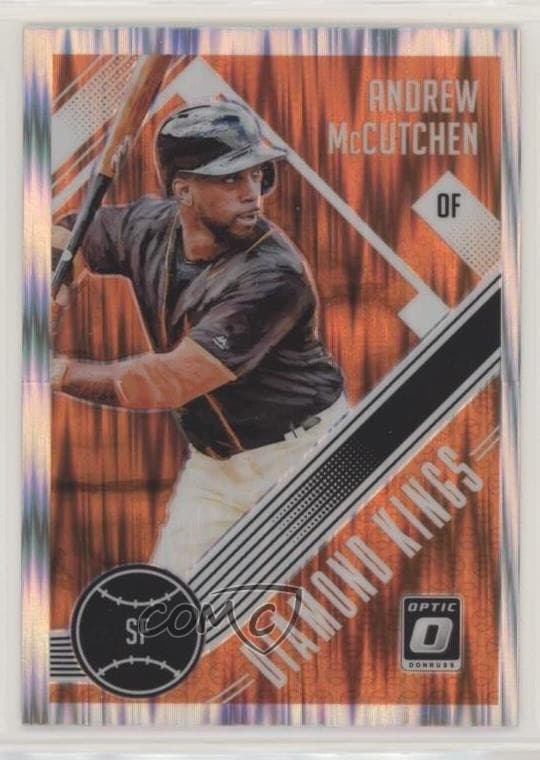 Andrew McCutchen 2018 panini Donruss Optic