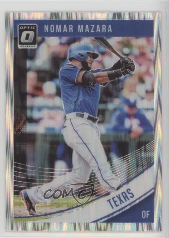 Nomar Mazara trading card