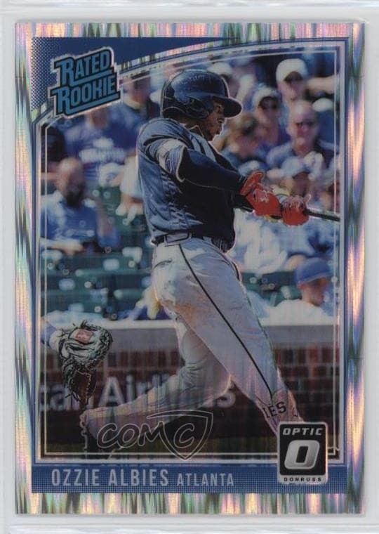 Ozzie Albies trading card