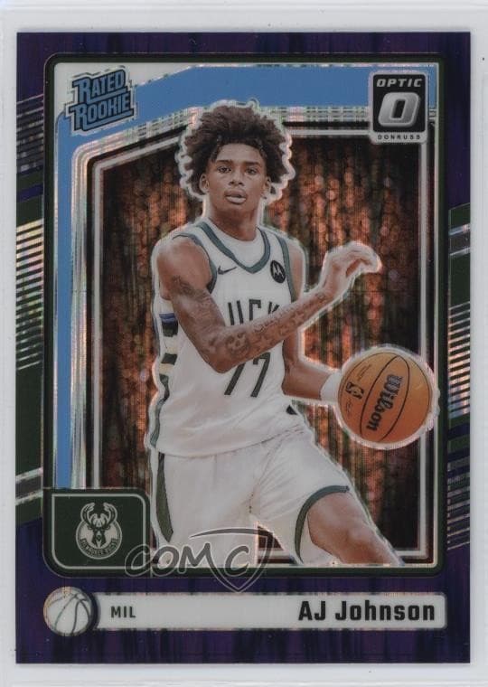 AJ Johnson trading card