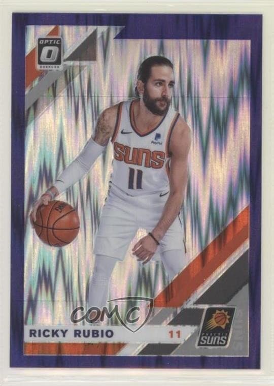 Ricky Rubio 2019 panini Donruss Optic