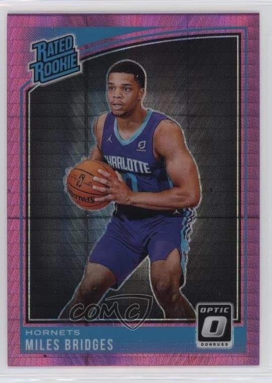 Miles Bridges trading card