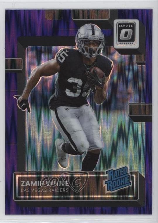Zamir White trading card