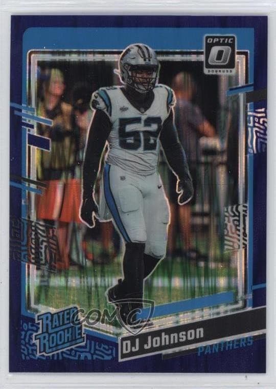 DJ Johnson trading card