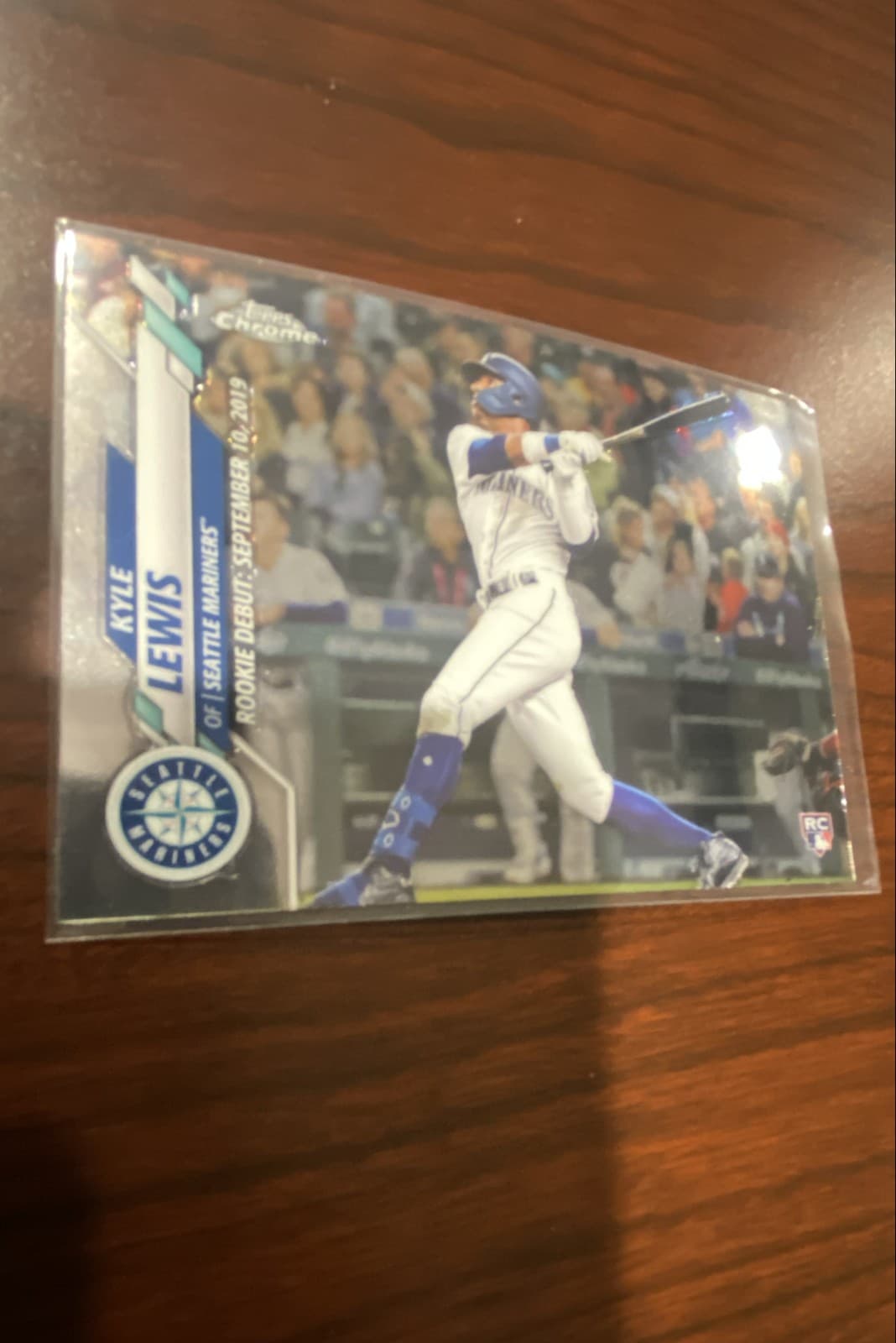 Kyle Lewis 2020 topps Topps Chrome Update