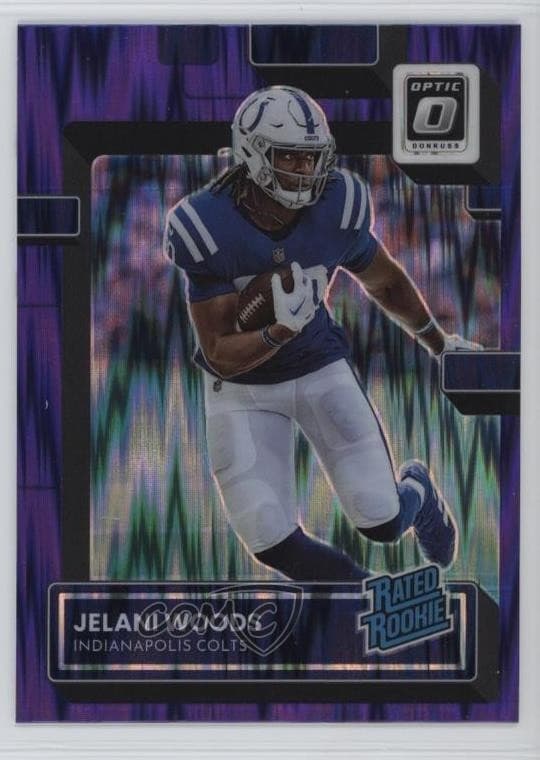 Jelani Woods 2022 panini Donruss Optic