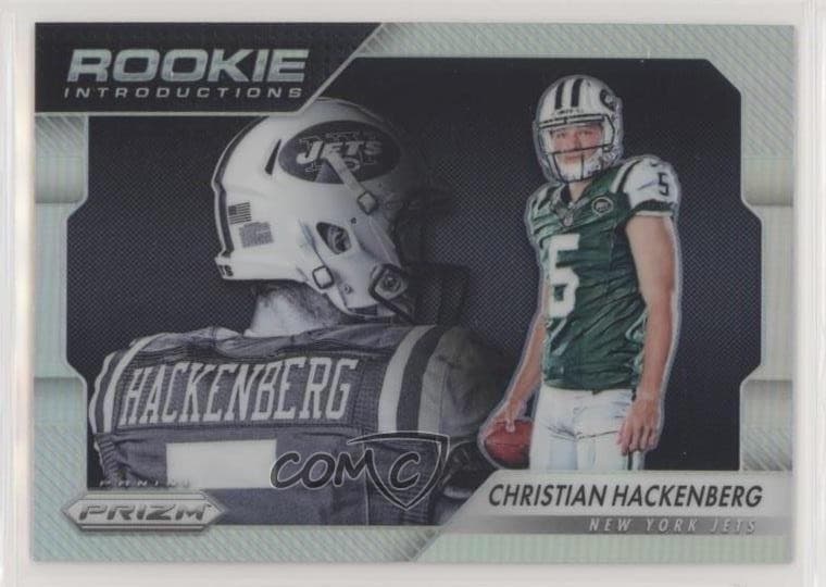 Christian Hackenberg trading card