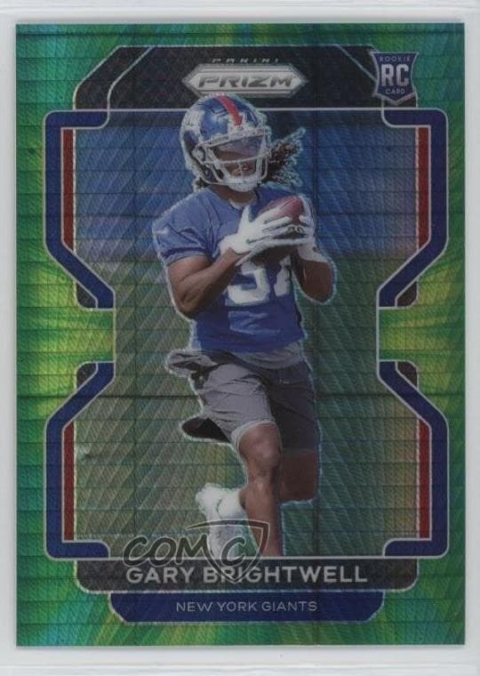 Gary Brightwell trading card