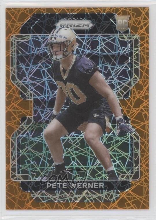 Pete Werner trading card