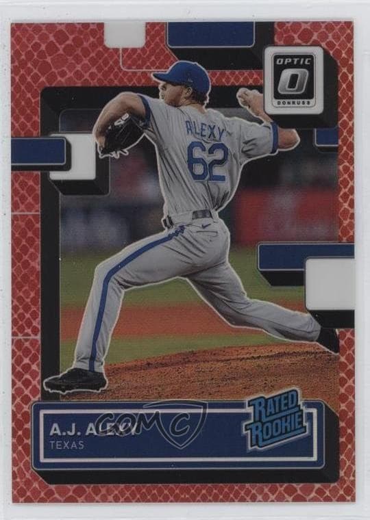 A.J. Alexy trading card