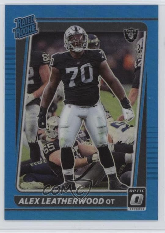 Alex Leatherwood trading card