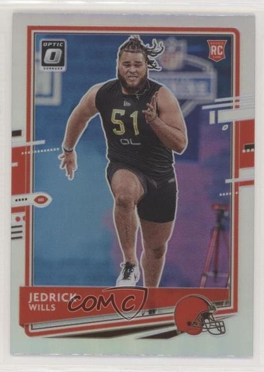 Jedrick Wills trading card