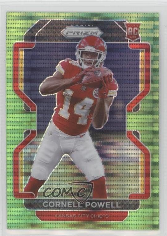 Cornell Powell trading card
