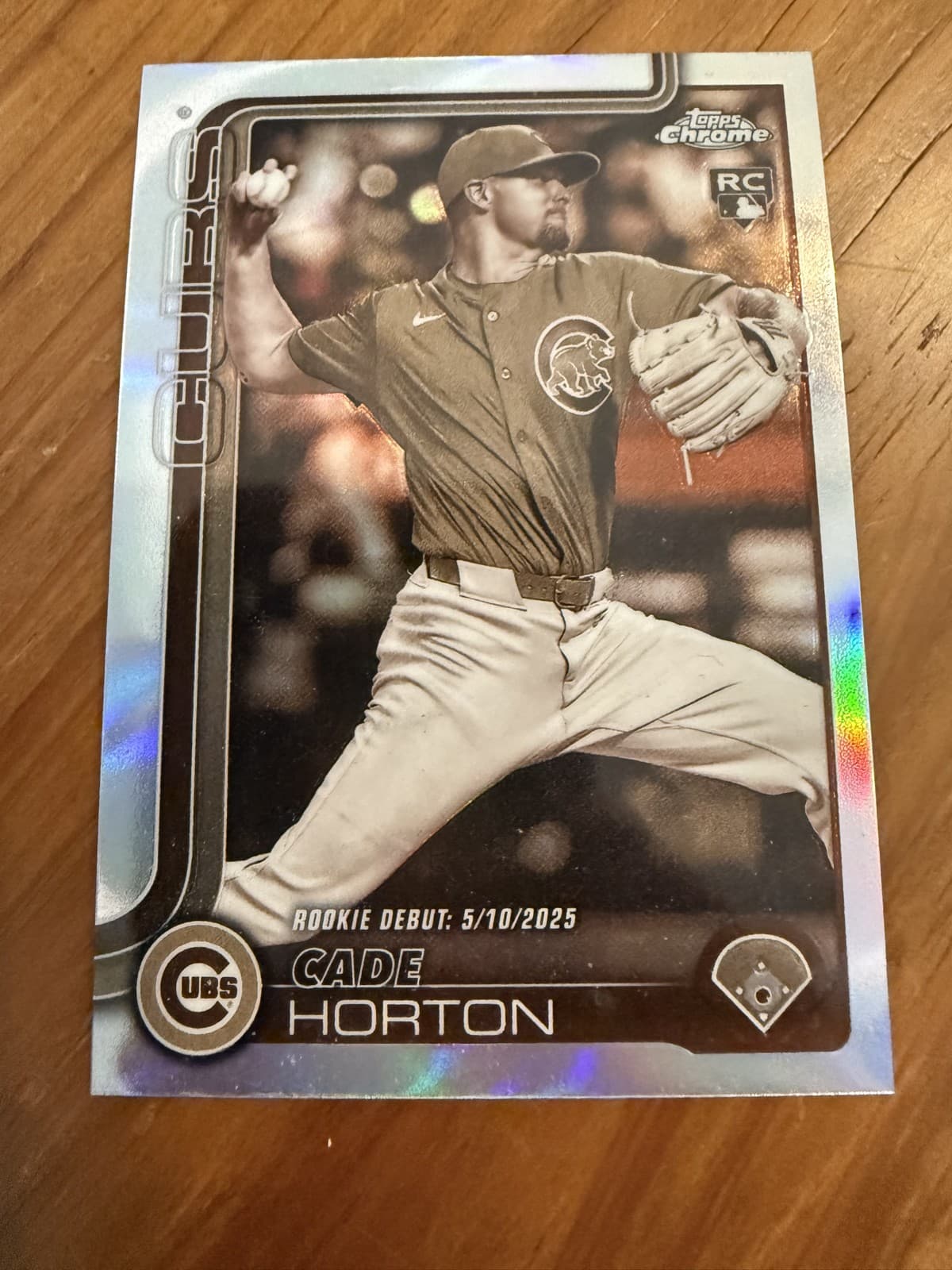 Cade Horton trading card