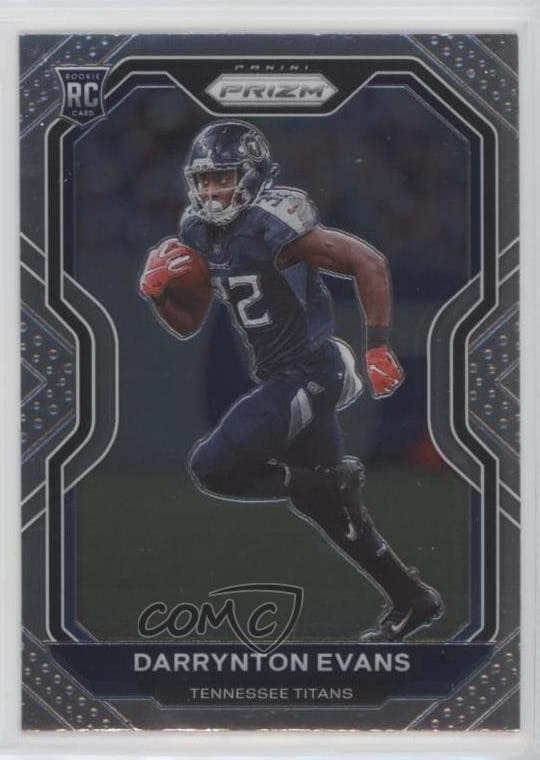 Darrynton Evans trading card