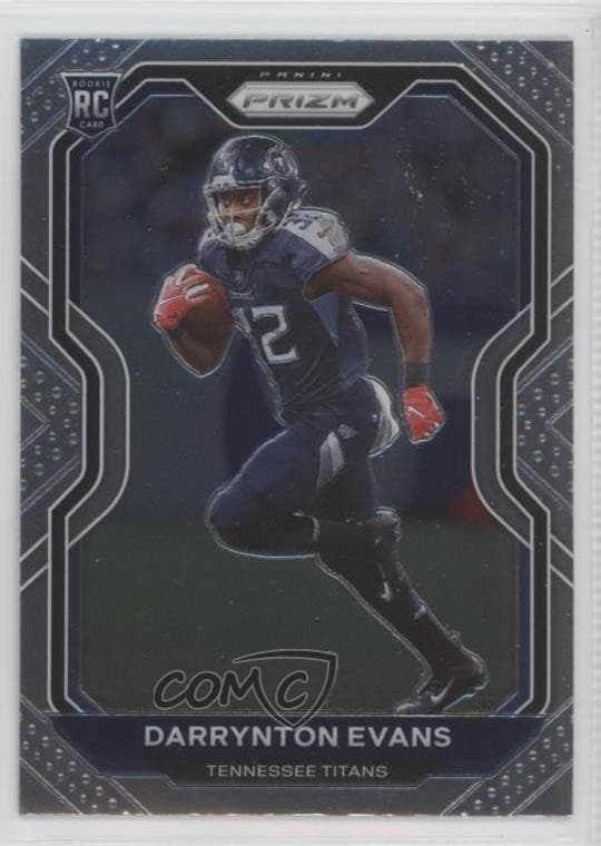 Darrynton Evans trading card