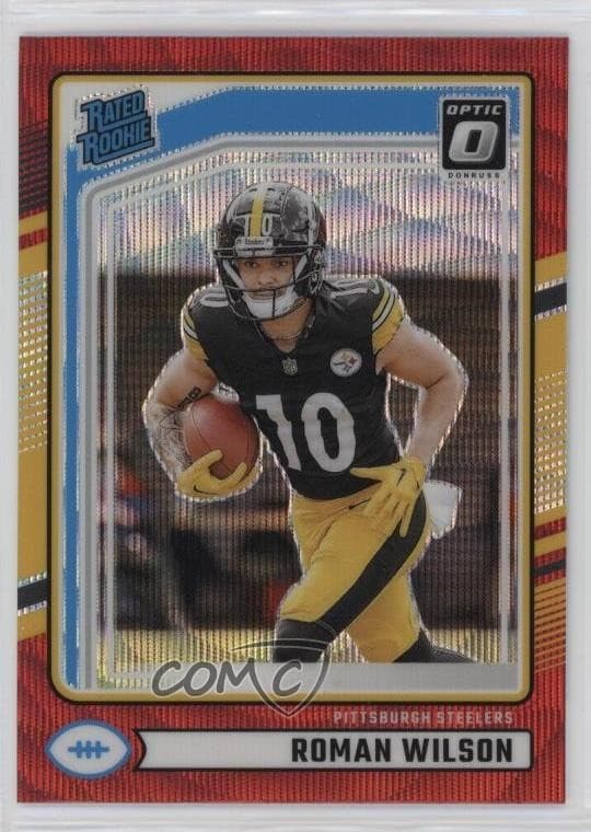 Roman Wilson trading card