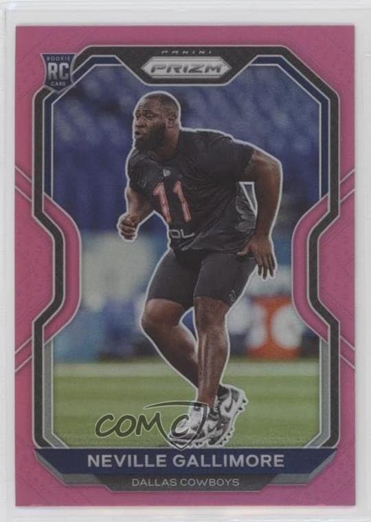 Neville Gallimore trading card