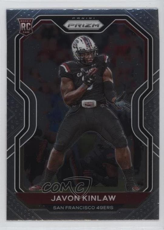 Javon Kinlaw trading card