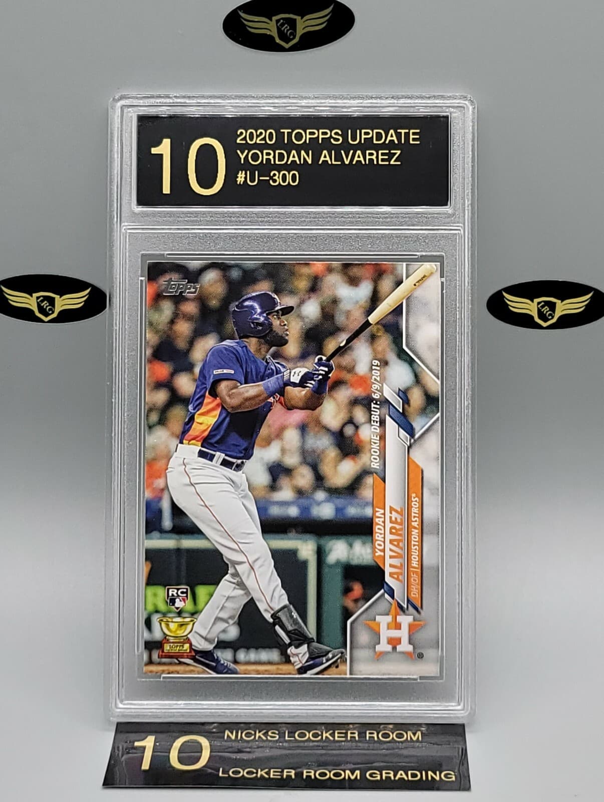 Yordan Alvarez 2020 topps Topps Update Rookie Debut