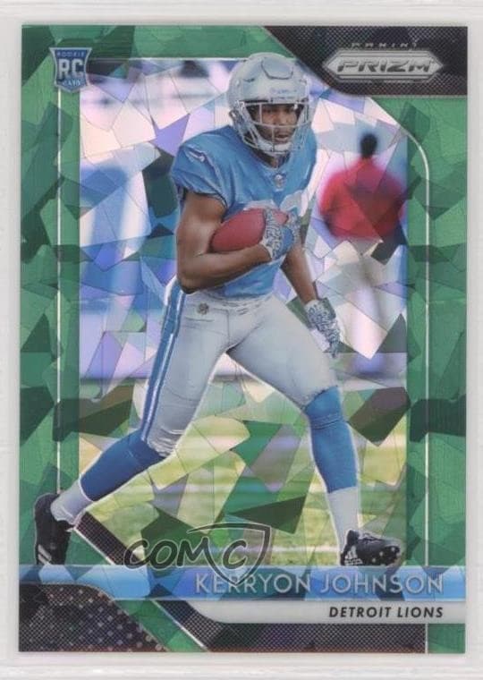 Kerryon Johnson trading card