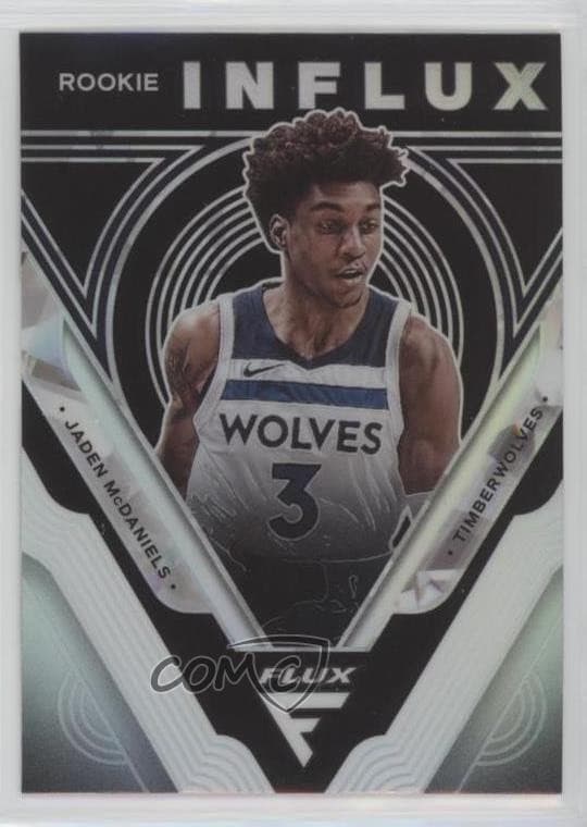 Jaden McDaniels 2020 panini Panini Flux