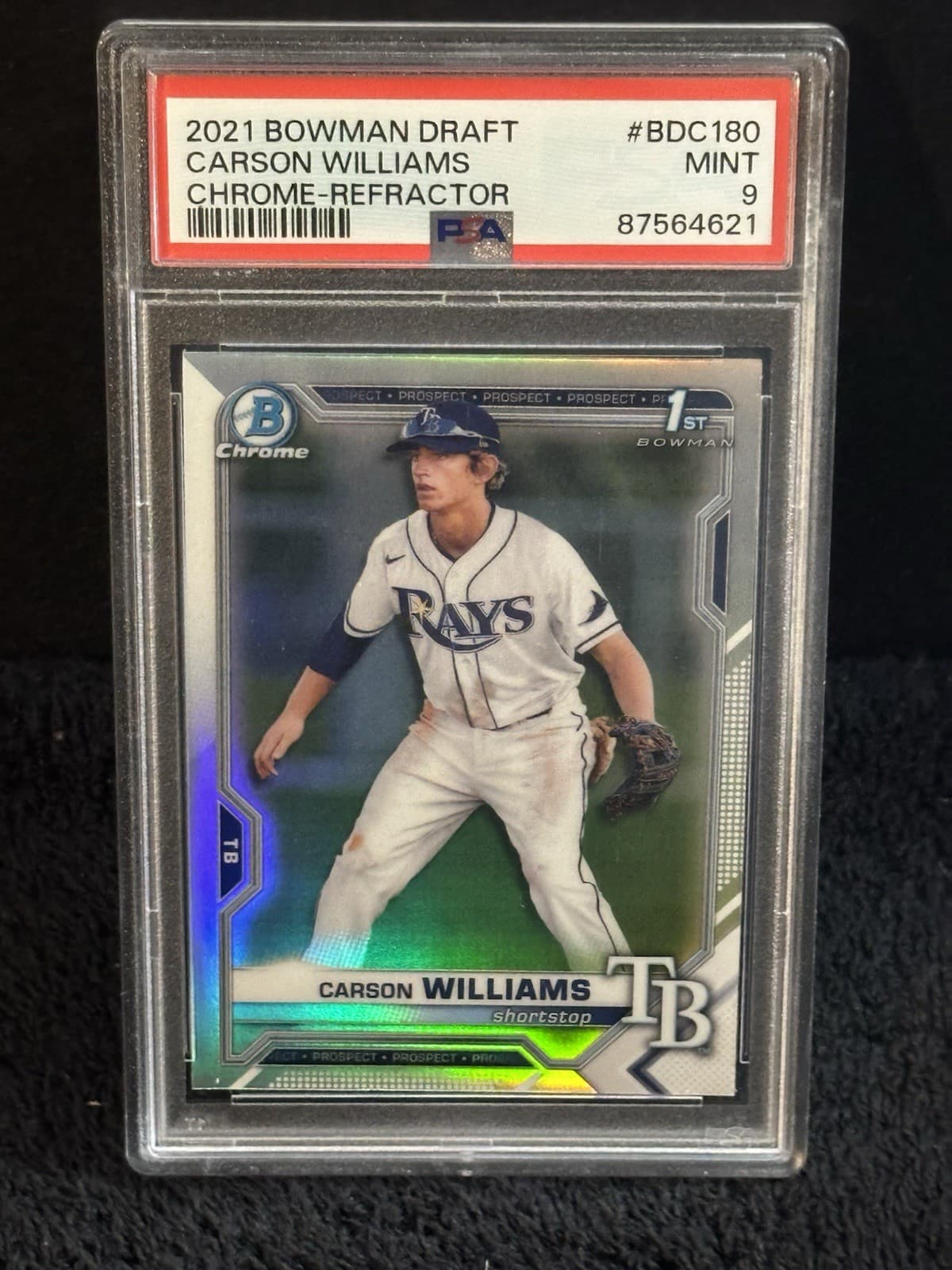 Carson Williams trading card