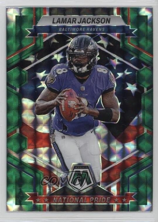 Lamar Jackson 2023 panini Panini Mosaic