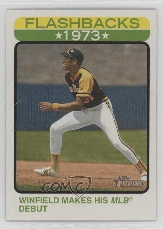 Dave Winfield 2022 topps Topps Heritage
